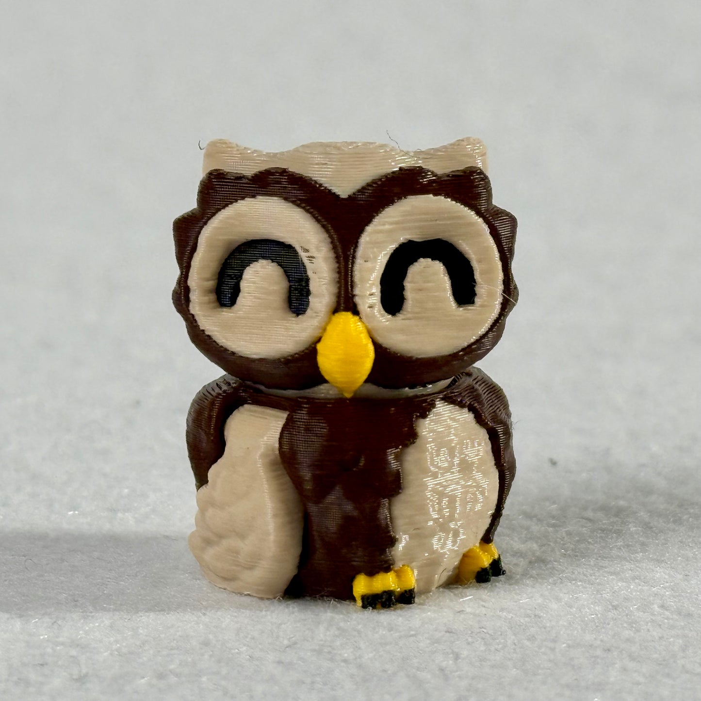 Mini-Eule Schlüsselanhänger