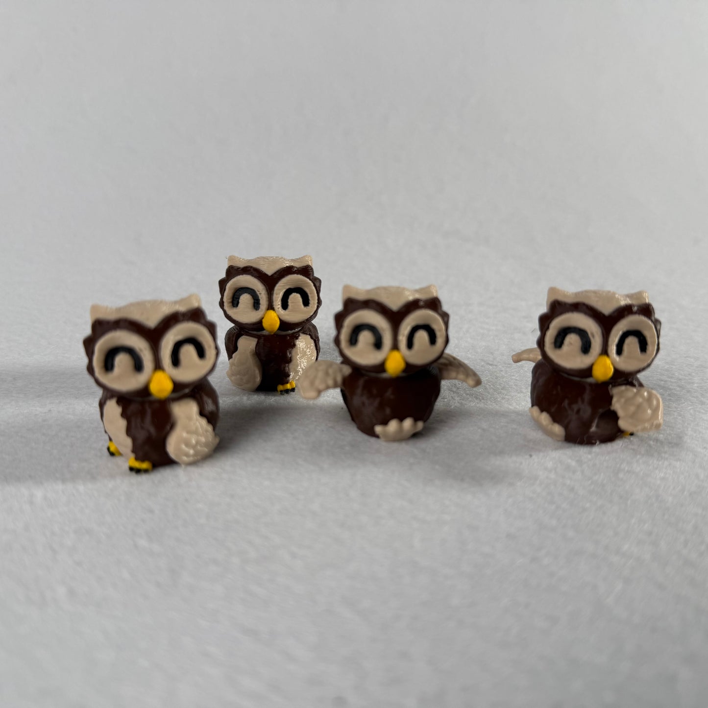 Mini-Eule Schlüsselanhänger