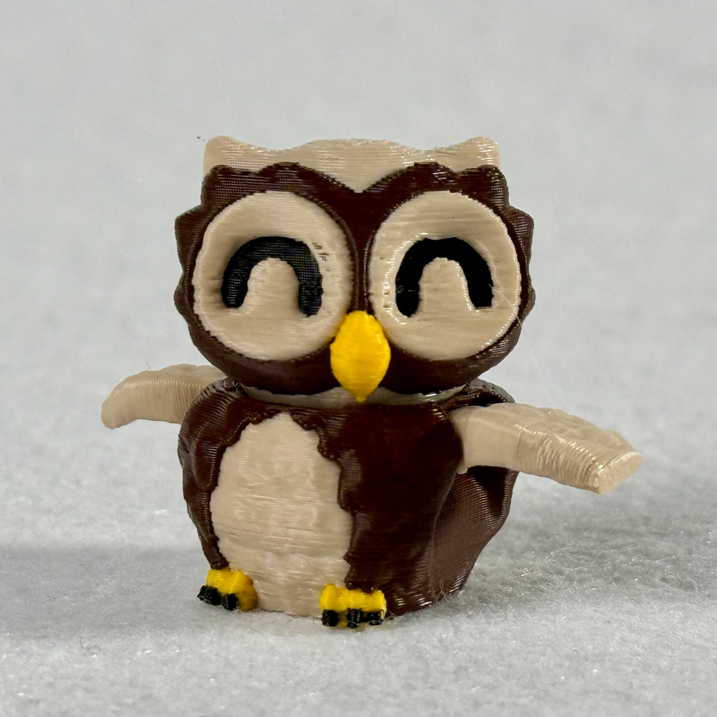 Mini-Eule Schlüsselanhänger